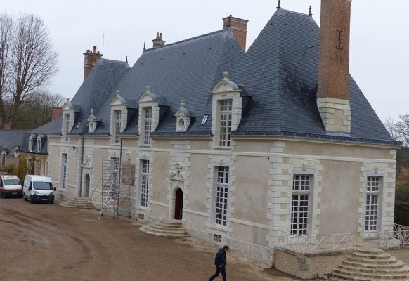 Restauration du château à Huisseau-sur-Cosson – Château des Grotteaux